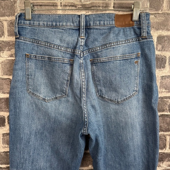 Madewell The High-Rise Slim Boyjean in Lita Wash Step-Hem Edition jeans - Picture 8 of 12